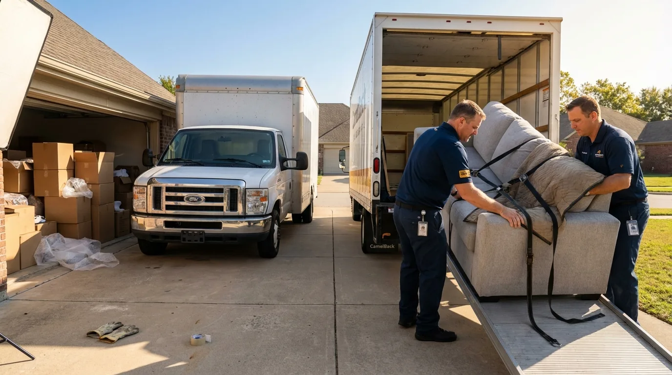 DIY truck vs professional crew comparison in Oklahoma City