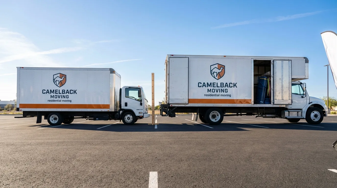 Moving truck size capacity guide in Oklahoma City